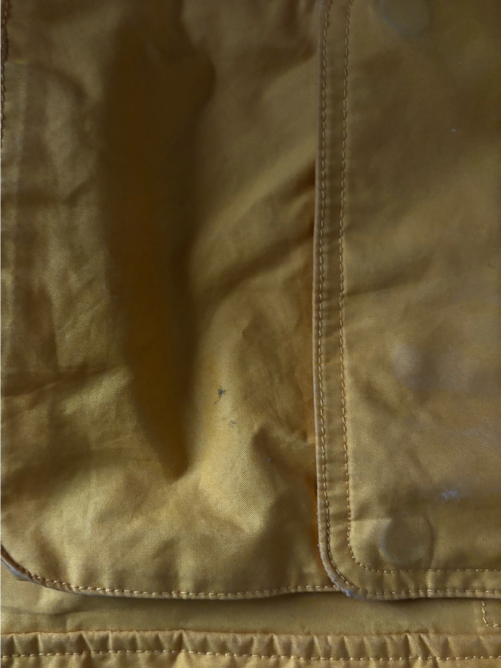 Hunter Yellow Hooded Utility Rain Jacket - Picture 8 of 13